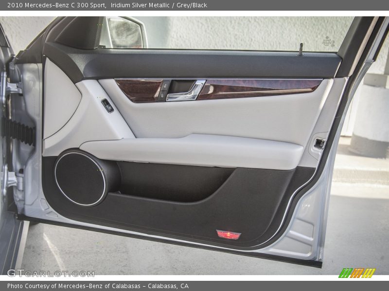 Iridium Silver Metallic / Grey/Black 2010 Mercedes-Benz C 300 Sport