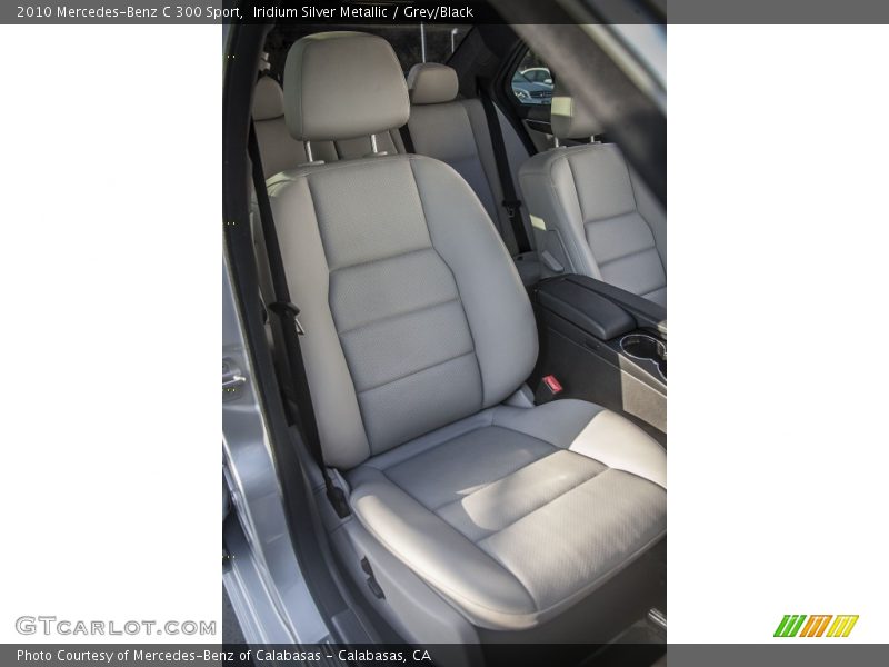 Iridium Silver Metallic / Grey/Black 2010 Mercedes-Benz C 300 Sport
