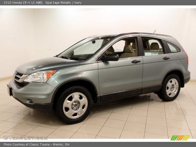 Opal Sage Metallic / Ivory 2010 Honda CR-V LX AWD