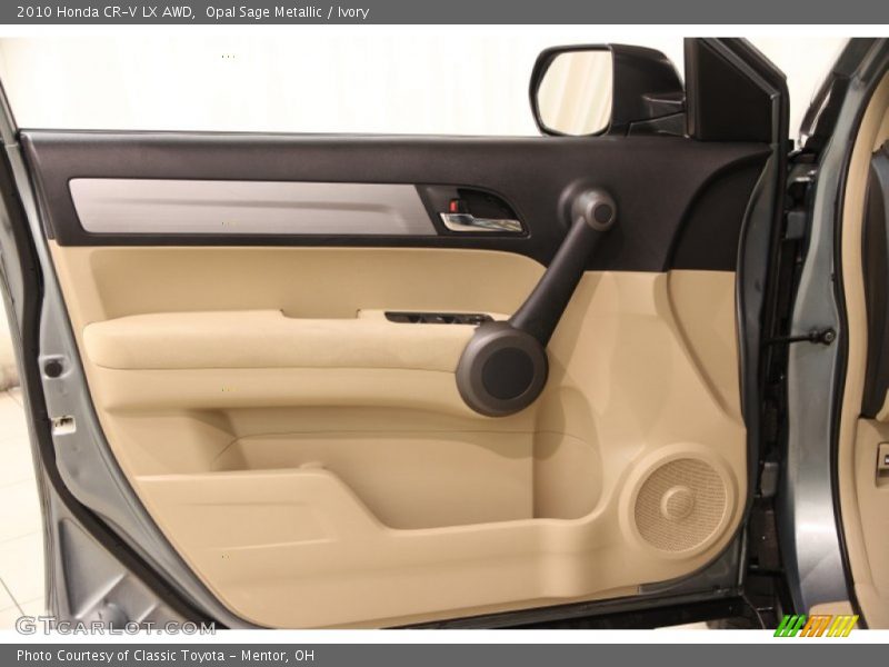 Opal Sage Metallic / Ivory 2010 Honda CR-V LX AWD
