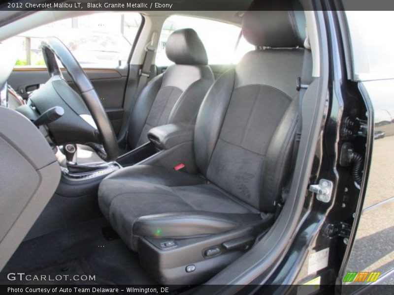Black Granite Metallic / Ebony 2012 Chevrolet Malibu LT