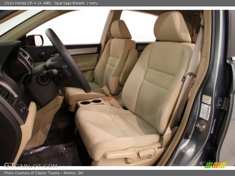 Opal Sage Metallic / Ivory 2010 Honda CR-V LX AWD
