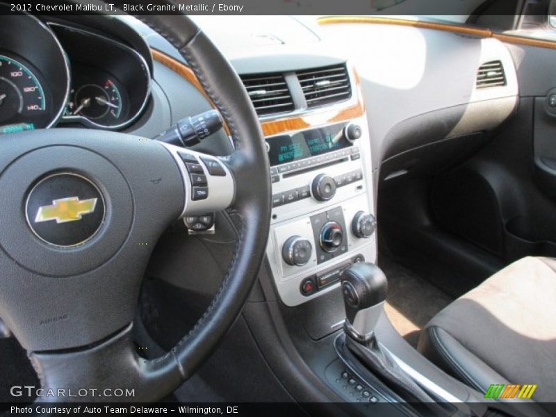 Black Granite Metallic / Ebony 2012 Chevrolet Malibu LT