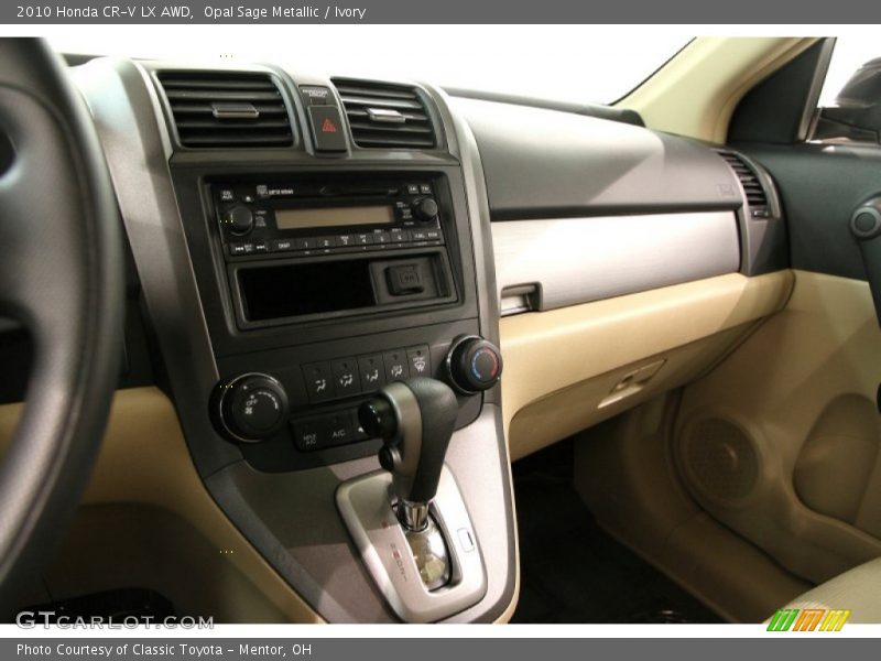 Opal Sage Metallic / Ivory 2010 Honda CR-V LX AWD