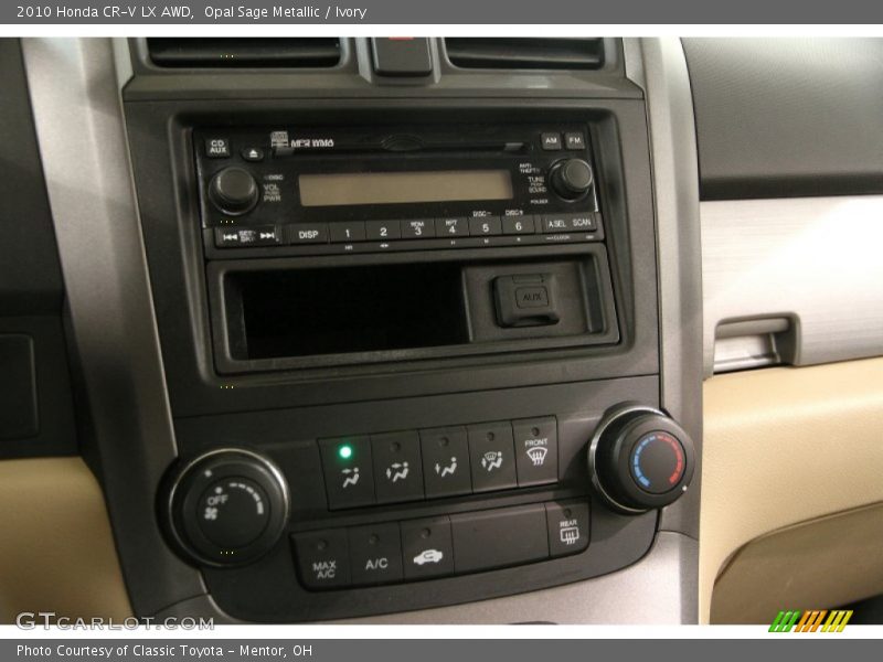 Opal Sage Metallic / Ivory 2010 Honda CR-V LX AWD