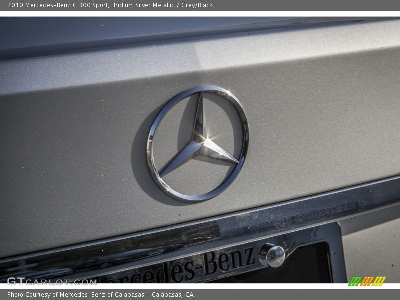 Iridium Silver Metallic / Grey/Black 2010 Mercedes-Benz C 300 Sport