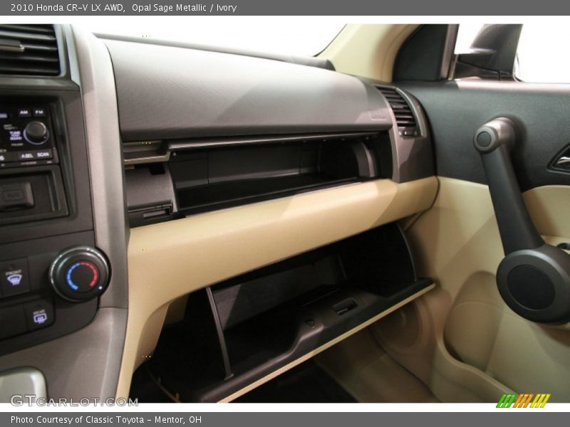 Opal Sage Metallic / Ivory 2010 Honda CR-V LX AWD