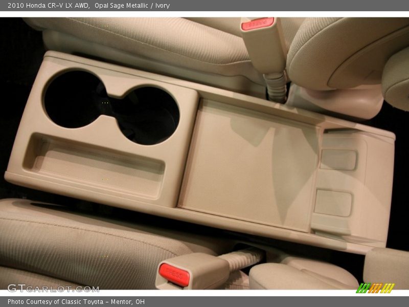 Opal Sage Metallic / Ivory 2010 Honda CR-V LX AWD