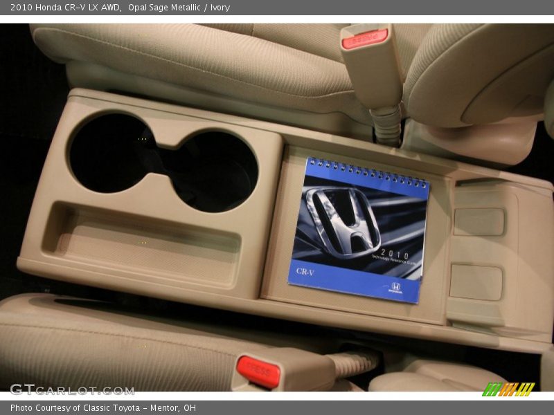 Opal Sage Metallic / Ivory 2010 Honda CR-V LX AWD