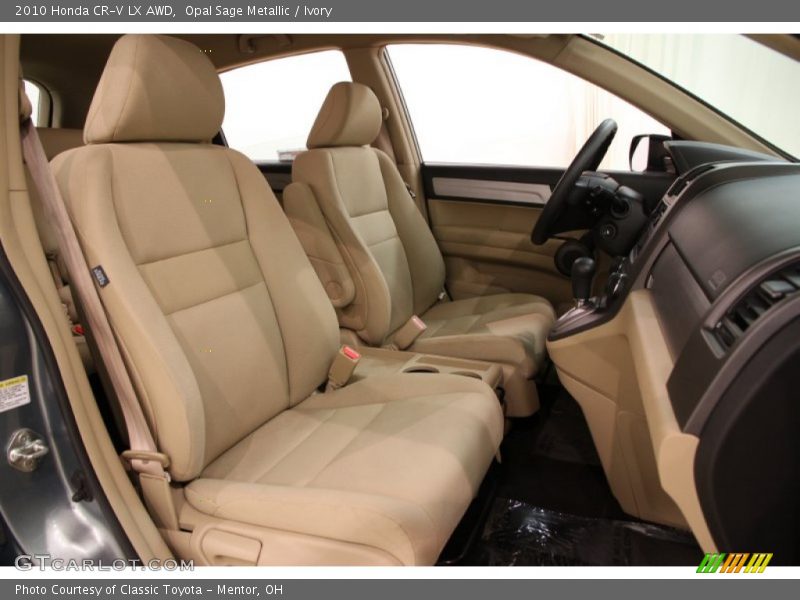 Opal Sage Metallic / Ivory 2010 Honda CR-V LX AWD
