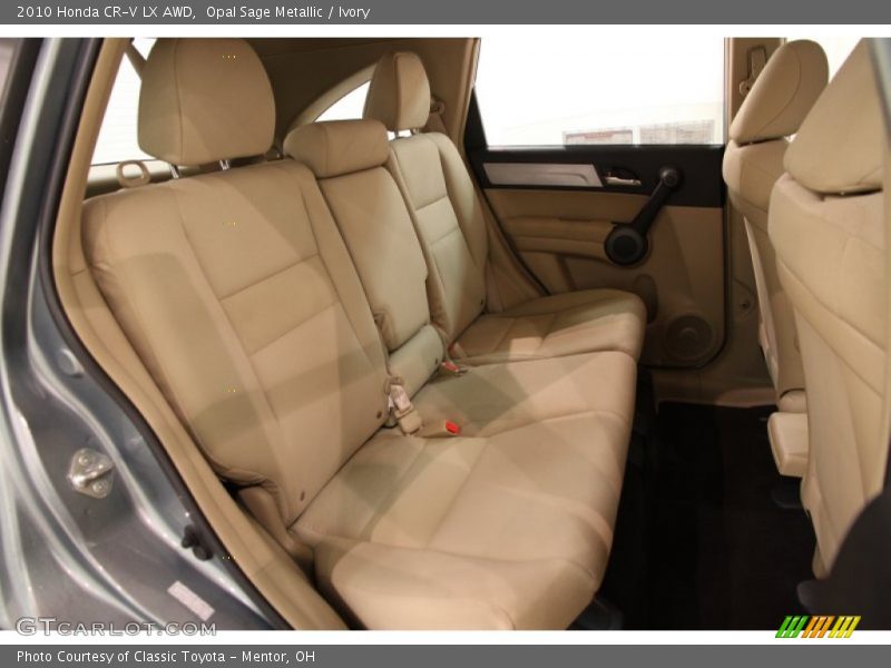 Opal Sage Metallic / Ivory 2010 Honda CR-V LX AWD
