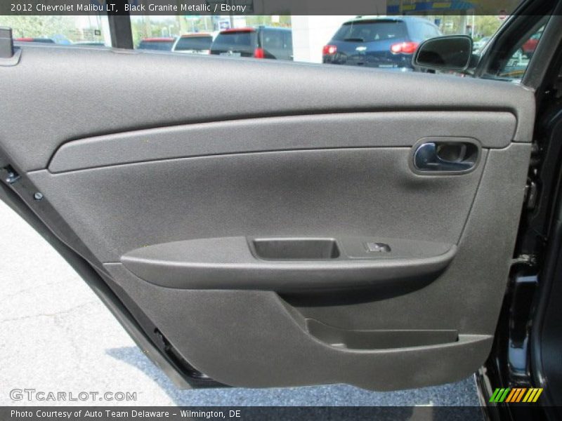 Black Granite Metallic / Ebony 2012 Chevrolet Malibu LT