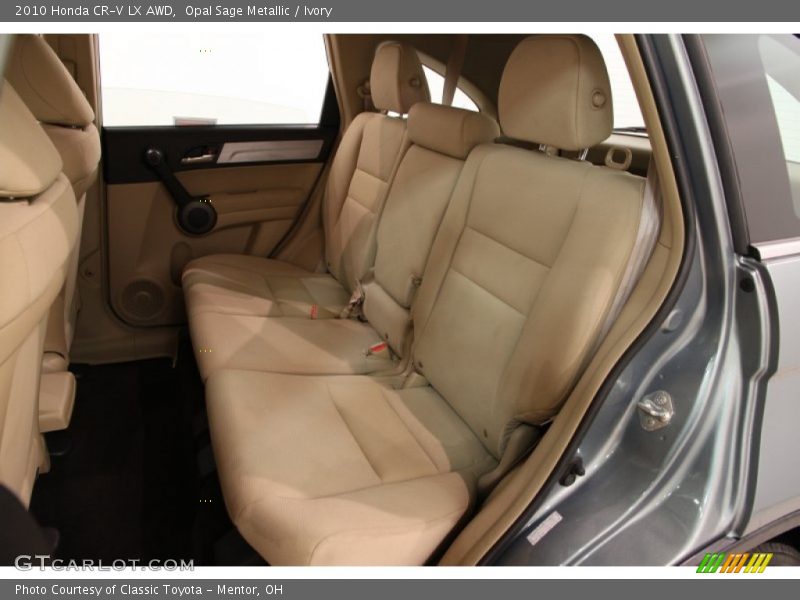 Opal Sage Metallic / Ivory 2010 Honda CR-V LX AWD