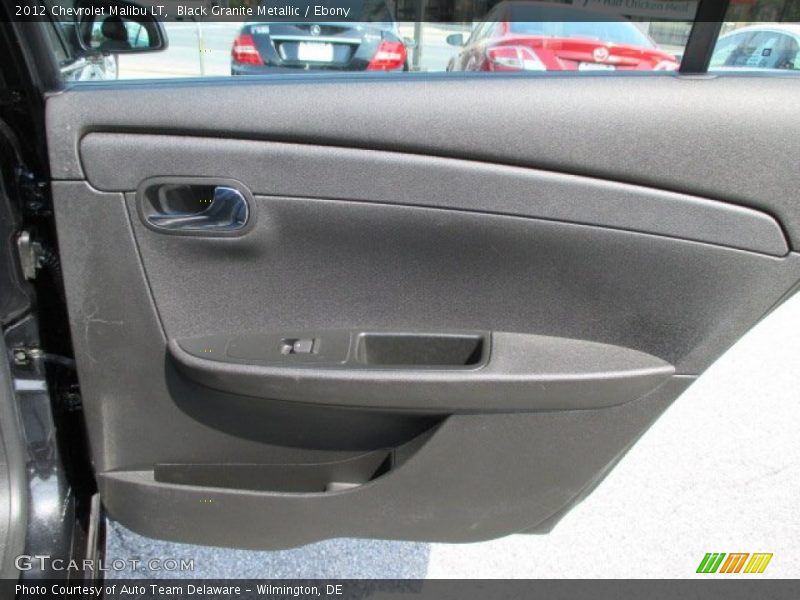 Black Granite Metallic / Ebony 2012 Chevrolet Malibu LT