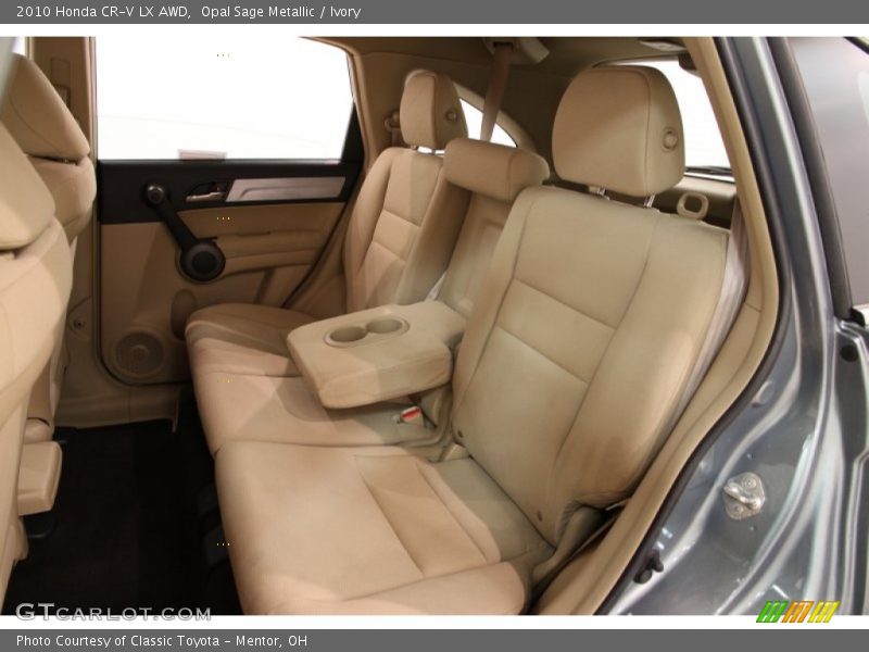 Opal Sage Metallic / Ivory 2010 Honda CR-V LX AWD