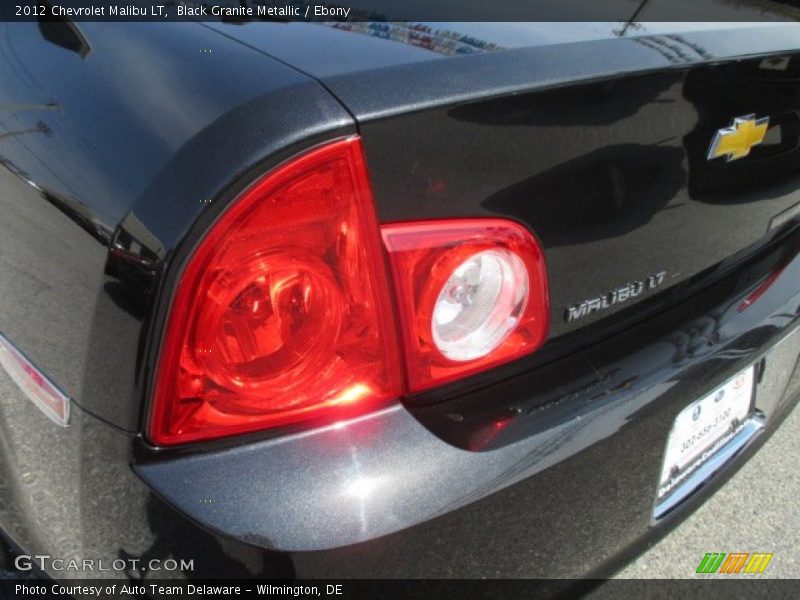 Black Granite Metallic / Ebony 2012 Chevrolet Malibu LT