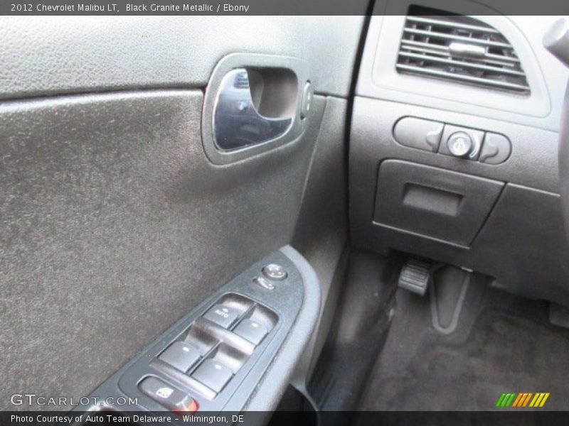 Black Granite Metallic / Ebony 2012 Chevrolet Malibu LT