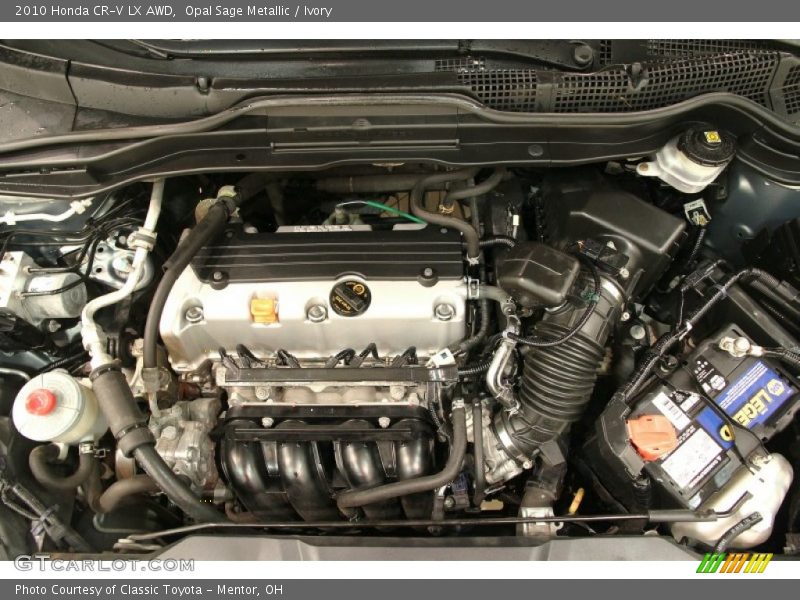 Opal Sage Metallic / Ivory 2010 Honda CR-V LX AWD