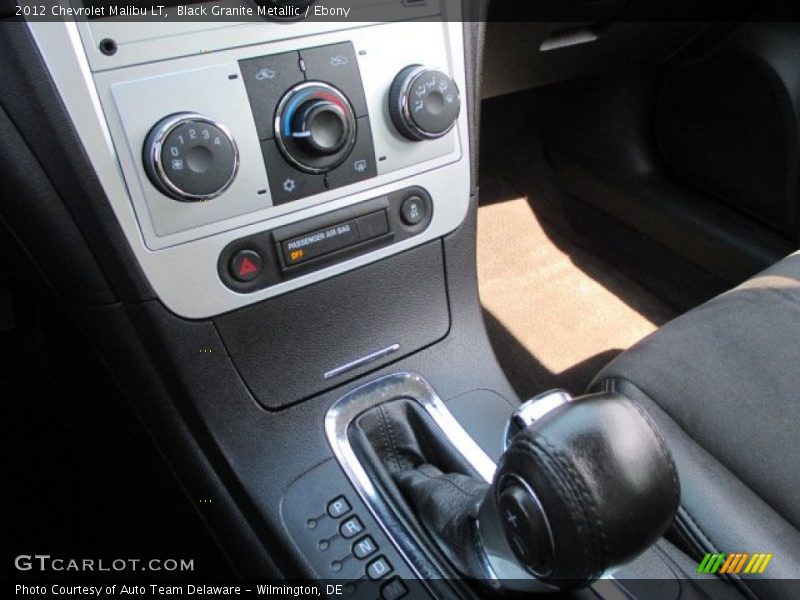 Black Granite Metallic / Ebony 2012 Chevrolet Malibu LT