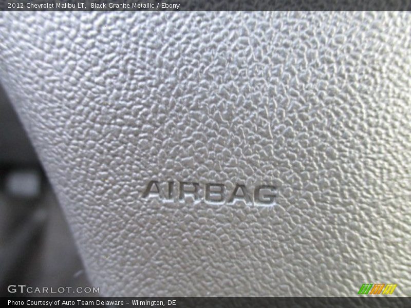 Black Granite Metallic / Ebony 2012 Chevrolet Malibu LT