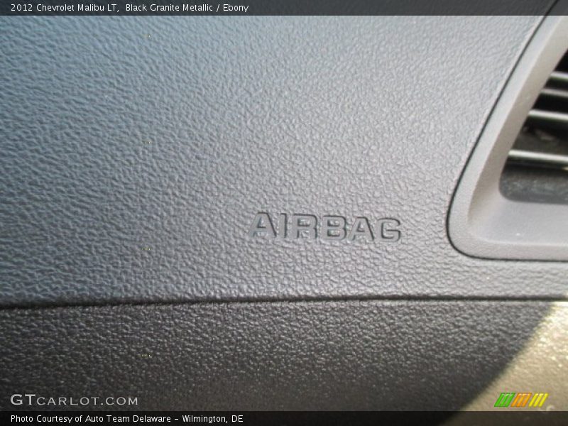 Black Granite Metallic / Ebony 2012 Chevrolet Malibu LT