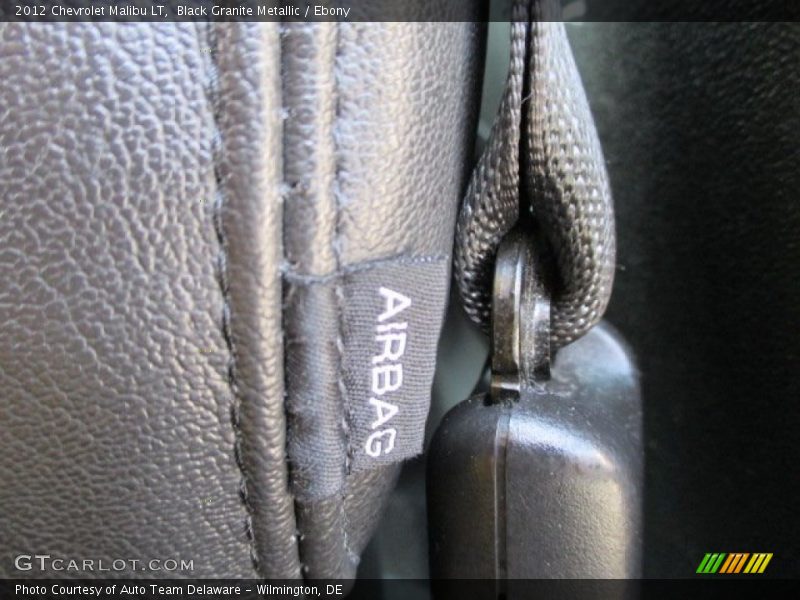 Black Granite Metallic / Ebony 2012 Chevrolet Malibu LT