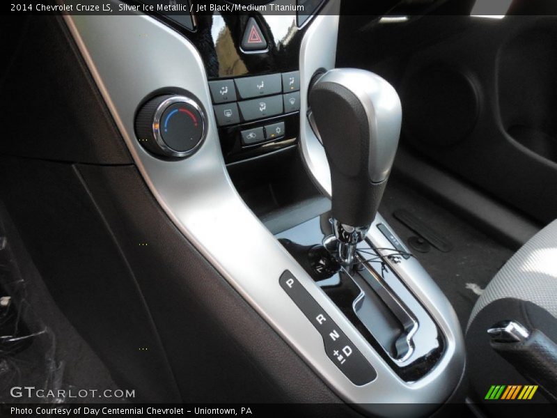 Silver Ice Metallic / Jet Black/Medium Titanium 2014 Chevrolet Cruze LS