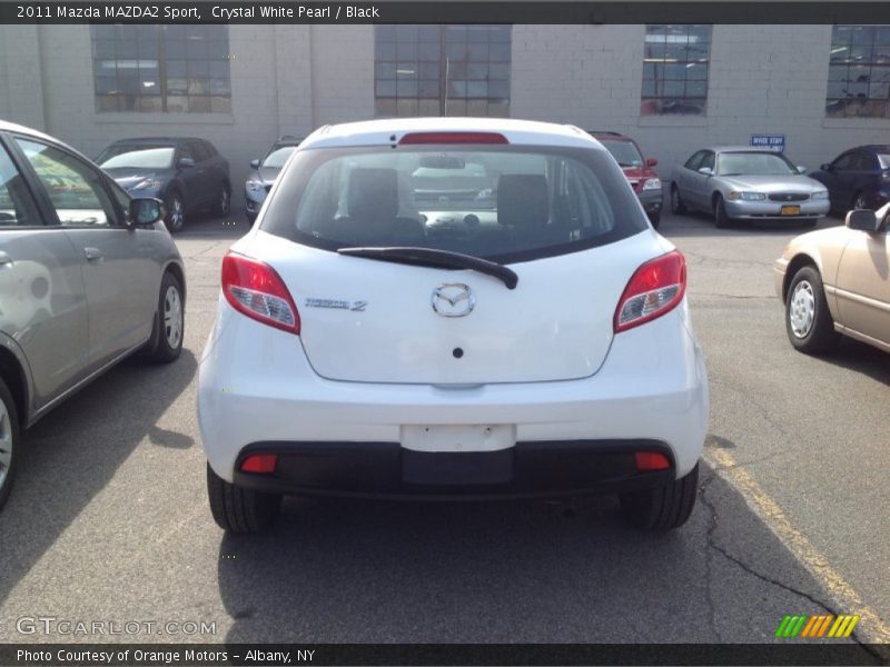 Crystal White Pearl / Black 2011 Mazda MAZDA2 Sport