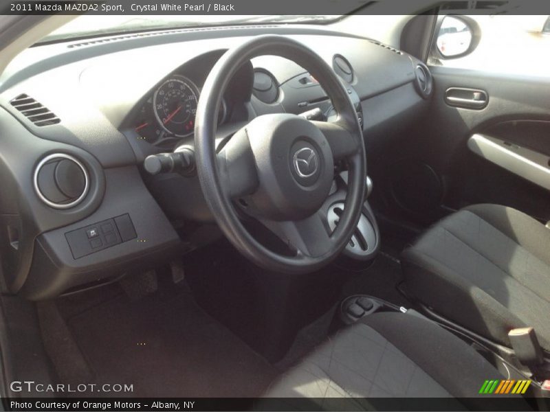 Crystal White Pearl / Black 2011 Mazda MAZDA2 Sport