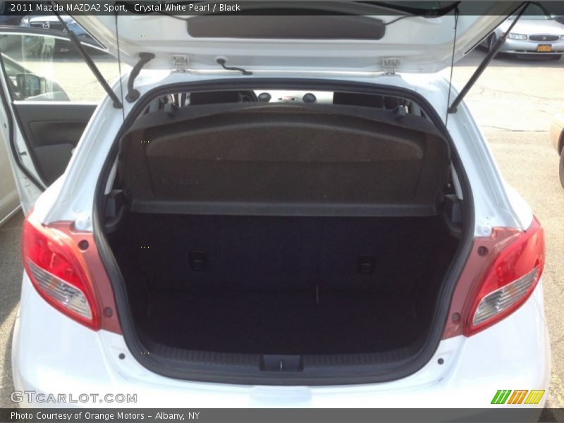 Crystal White Pearl / Black 2011 Mazda MAZDA2 Sport