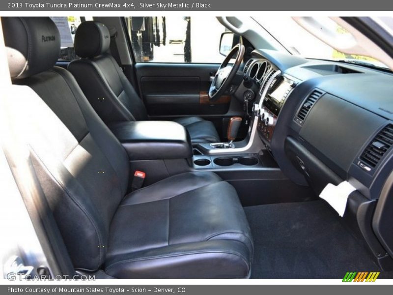Silver Sky Metallic / Black 2013 Toyota Tundra Platinum CrewMax 4x4