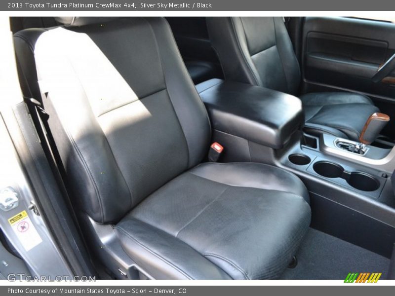 Silver Sky Metallic / Black 2013 Toyota Tundra Platinum CrewMax 4x4