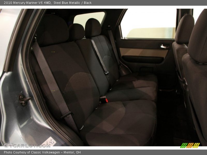 Steel Blue Metallic / Black 2010 Mercury Mariner V6 4WD