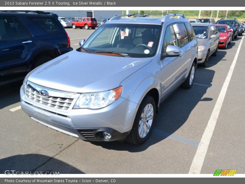 Ice Silver Metallic / Black 2013 Subaru Forester 2.5 X Touring