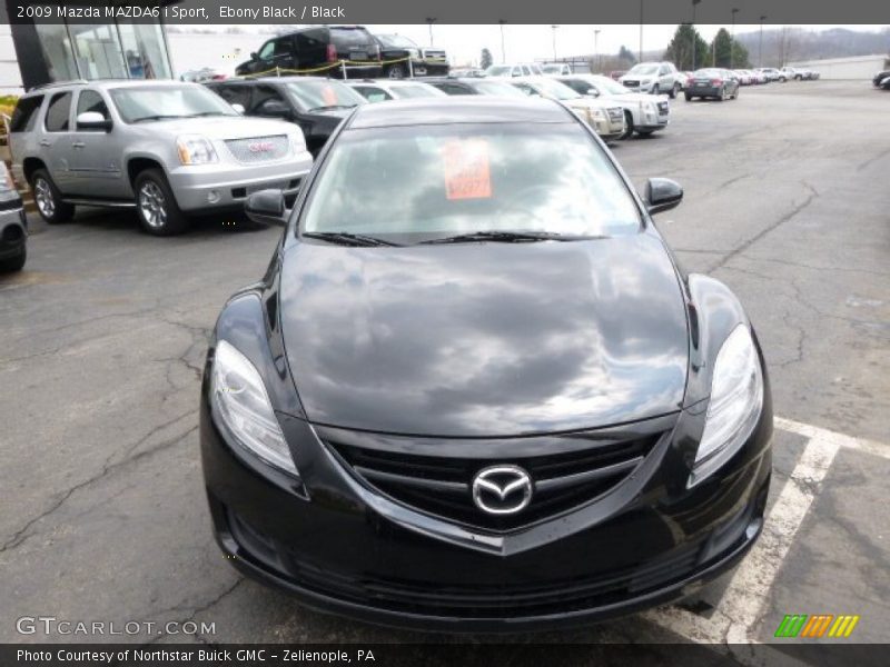 Ebony Black / Black 2009 Mazda MAZDA6 i Sport