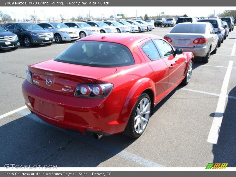 Velocity Red Mica / Black 2009 Mazda RX-8 Grand Touring