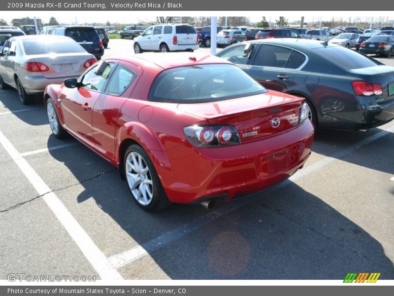 Velocity Red Mica / Black 2009 Mazda RX-8 Grand Touring