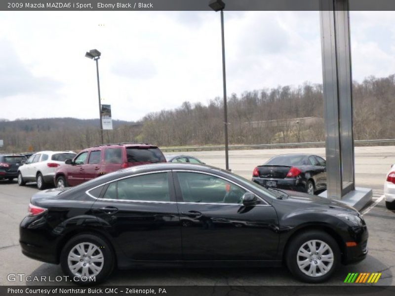 Ebony Black / Black 2009 Mazda MAZDA6 i Sport