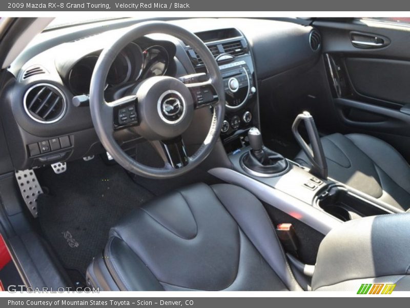 Velocity Red Mica / Black 2009 Mazda RX-8 Grand Touring