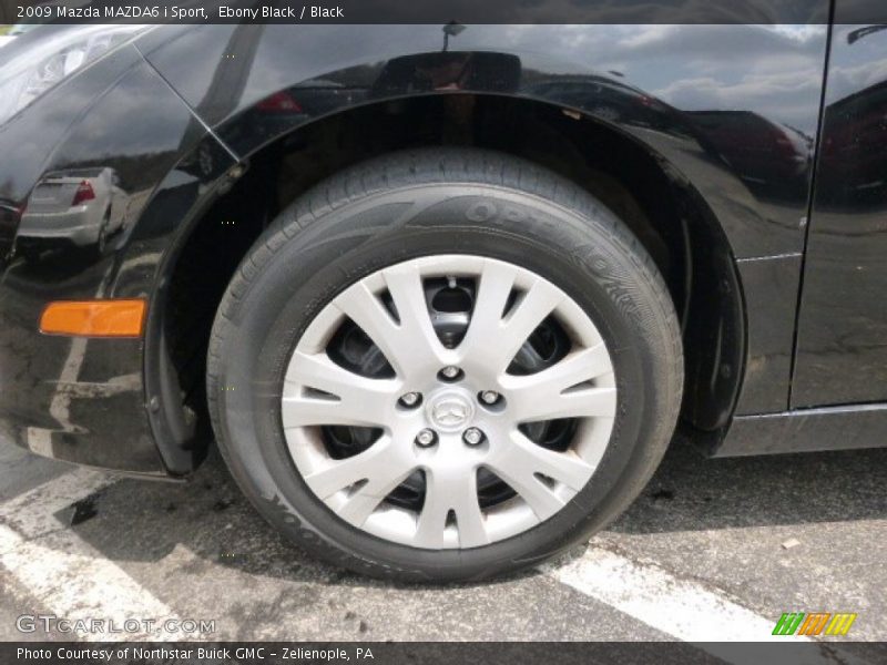 Ebony Black / Black 2009 Mazda MAZDA6 i Sport