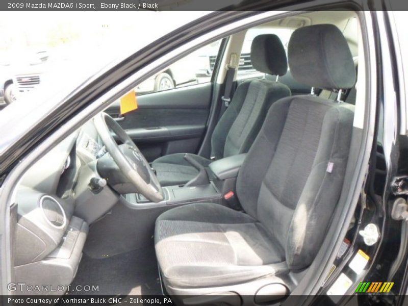 Ebony Black / Black 2009 Mazda MAZDA6 i Sport