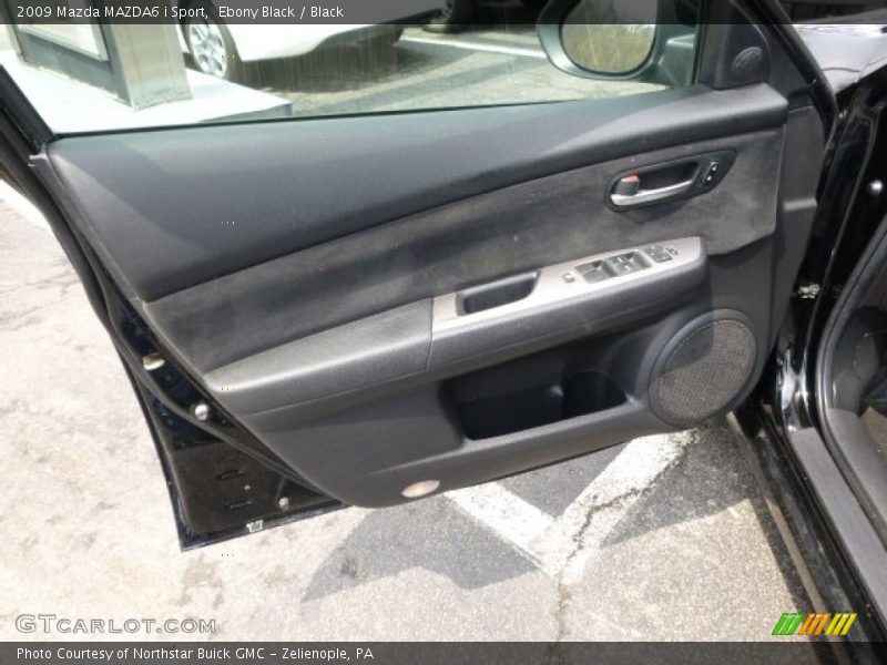 Ebony Black / Black 2009 Mazda MAZDA6 i Sport