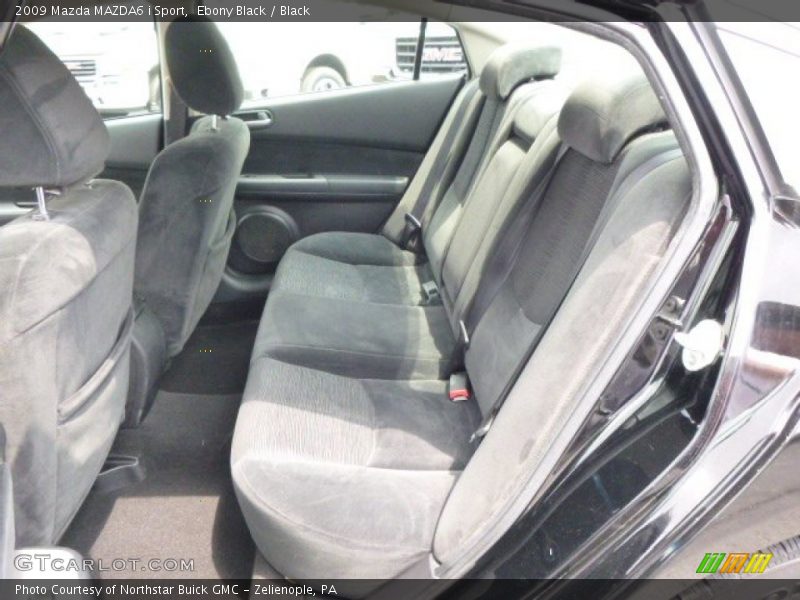Ebony Black / Black 2009 Mazda MAZDA6 i Sport