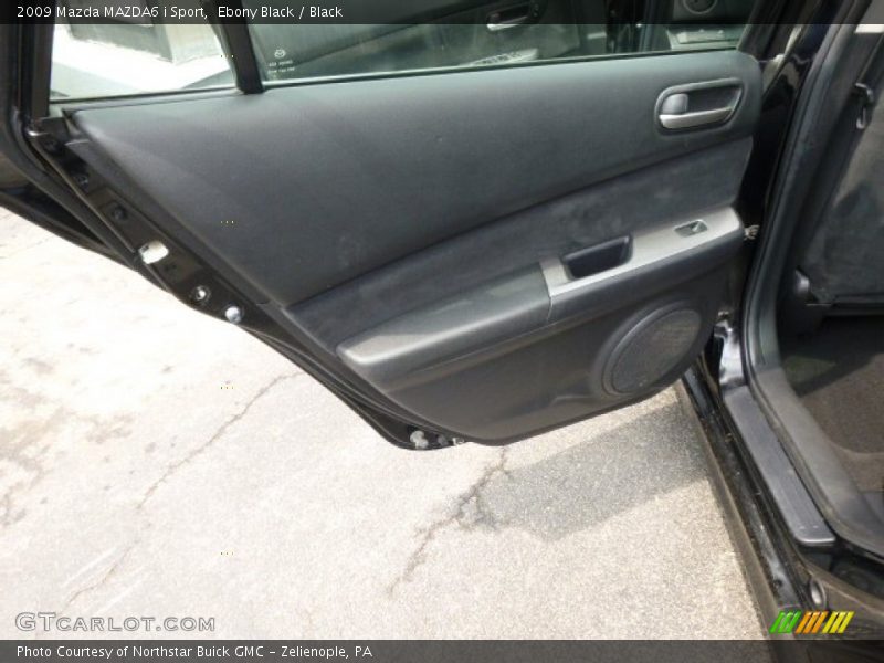 Ebony Black / Black 2009 Mazda MAZDA6 i Sport