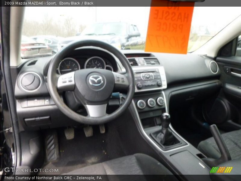 Ebony Black / Black 2009 Mazda MAZDA6 i Sport