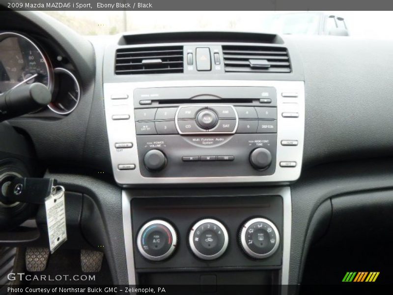 Ebony Black / Black 2009 Mazda MAZDA6 i Sport