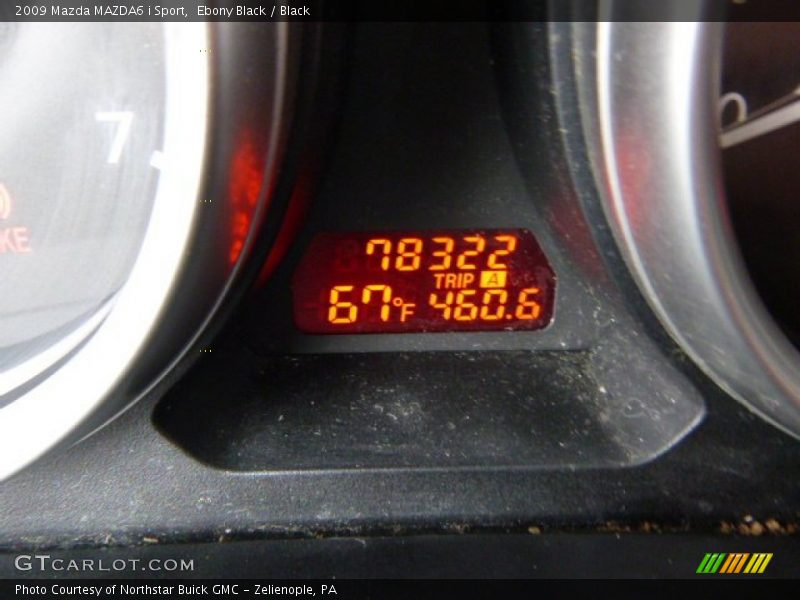 Ebony Black / Black 2009 Mazda MAZDA6 i Sport