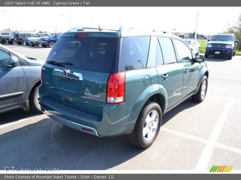Cypress Green / Tan 2007 Saturn VUE V6 AWD