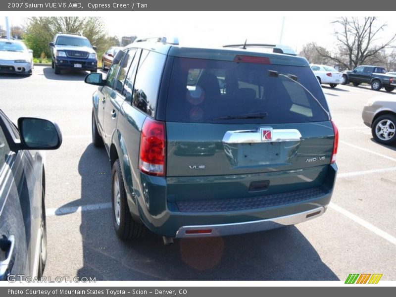 Cypress Green / Tan 2007 Saturn VUE V6 AWD