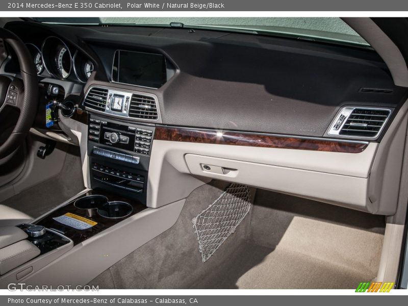 Polar White / Natural Beige/Black 2014 Mercedes-Benz E 350 Cabriolet